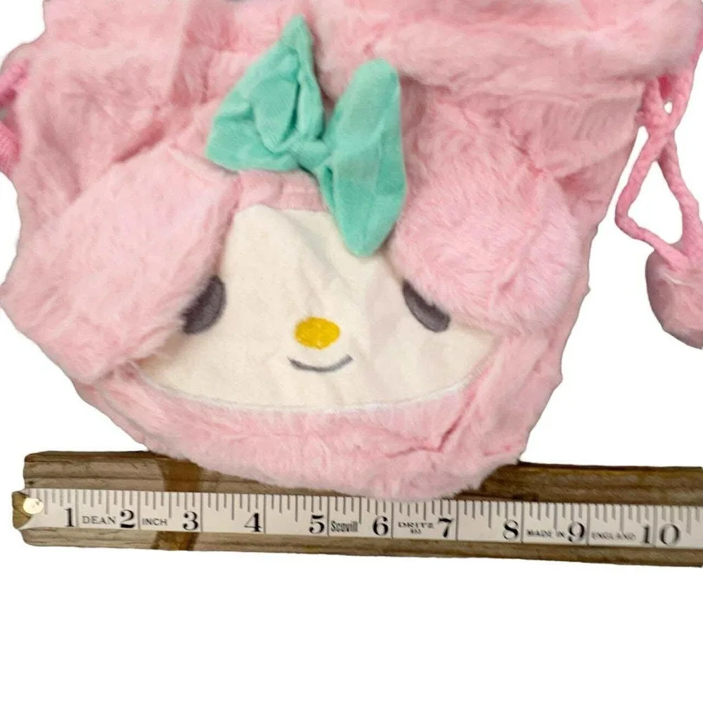 My Melody Plush Purse Sanrio Crossbody‎ Bag Kids Shoulder Bag Pink Kawaii NEW